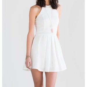Cute white dress - great for a bridal shower!